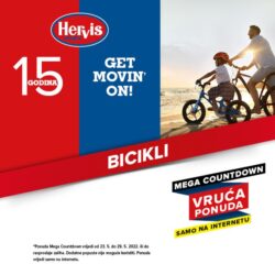 Hervis webshop akcija Mega countdown do 29.05.