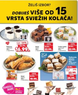 Kaufland vikend akcija kolači