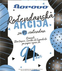 Borovo webshop akcija Rođendanski popust