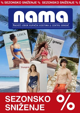 Nama katalog Sniženje kupaćih kostima