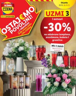Lidl akcija lampioni