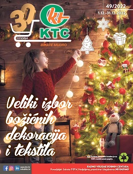 KTC katalog Božićne dekoracije