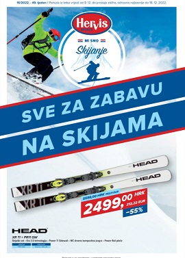 Hervis katalog skijanje