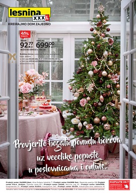 Lesnina katalog Božićna drvca