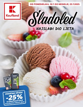 Kaufland katalog Sladoledi 