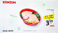 Konzum akcija patka