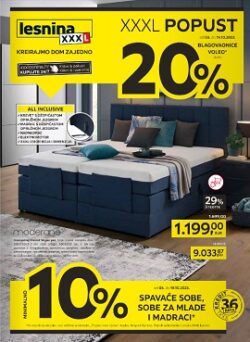 Lesnina katalog XXXL popust