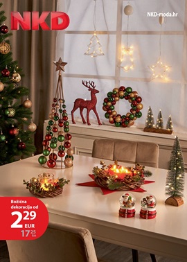 NKD katalog Božićne dekoracije
