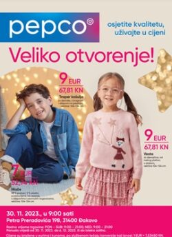 Pepco katalog Đakovo otvorenje