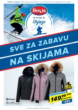 Hervis katalog Skijanje