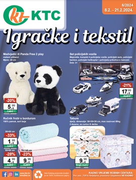 KTC katalog Igračke i tekstil