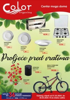 Color katalog ožujak