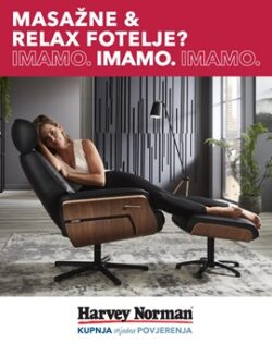 Harvey Norman katalog Masažne i relax fotelje