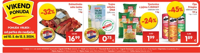 Interspar vikend akcija