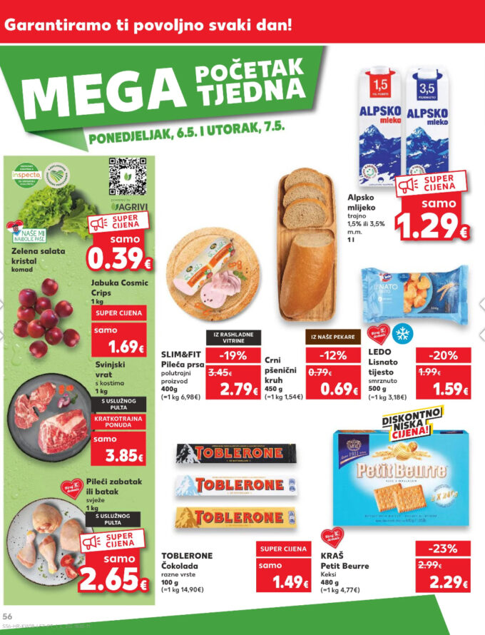 Kaufland akcija za početak tjedna