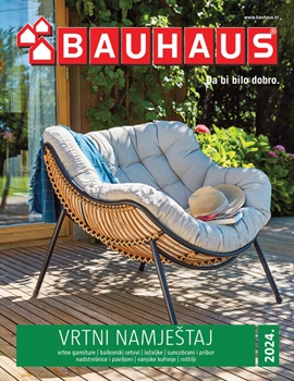 Bauhaus katalog Vrtni namještaj