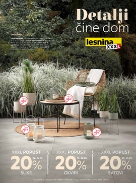 Lesnina katalog Detalji čine dom