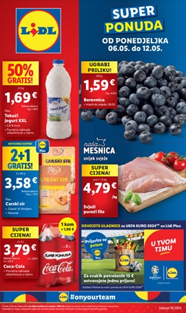 Lidl katalog prehrana 