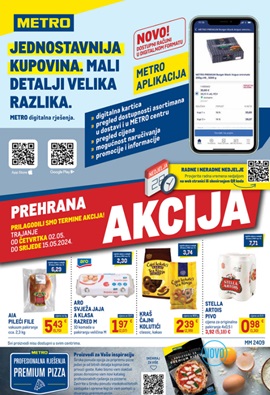 Metro katalog prehrana