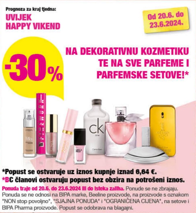 Bipa vikend akcija