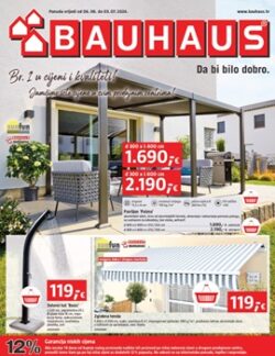 Bauhaus katalog lipanj 2024