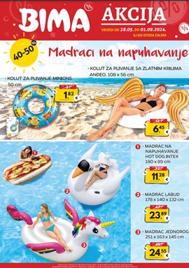Bima katalog Madraci na napuhavanje
