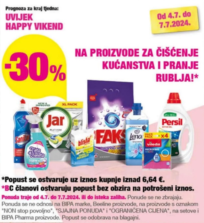 Bipa vikend akcija