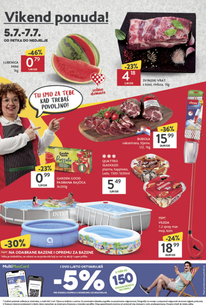 Konzum vikend akcija