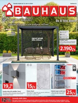 Bauhaus katalog kolovoz 2024