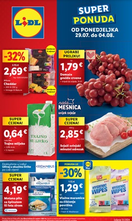 Lidl katalog prehrana 