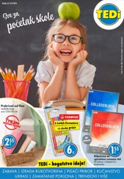 Tedi katalog Sve za početak škole
