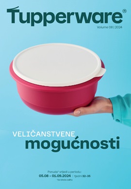Tupperware katalog kolovoz 2024