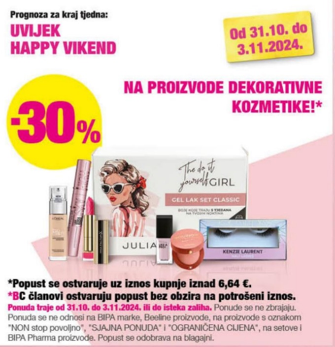 Bipa vikend akcija