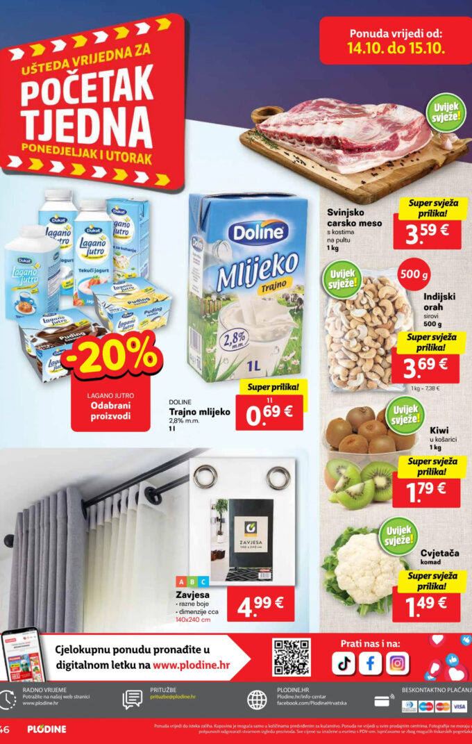 Plodine akcija za početak tjedna