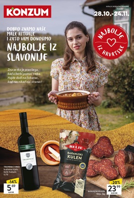 Konzum katalog Najbolje iz Slavonije