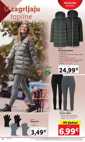 Lidl katalog neprehrana
