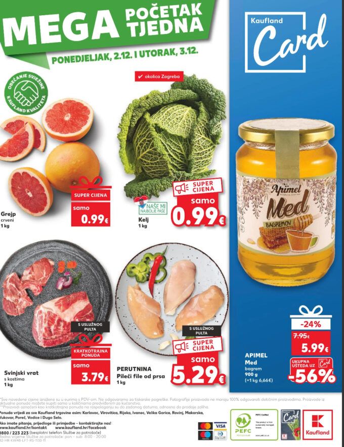 Kaufland akcija za početak tjedna