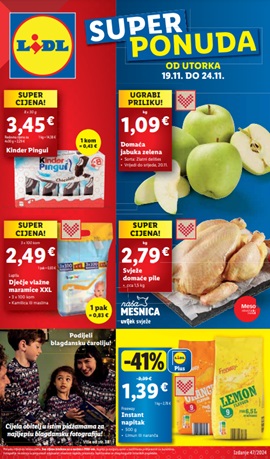 Lidl katalog prehrana