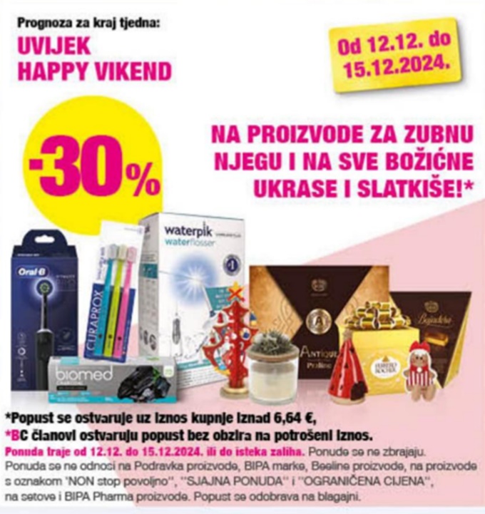 Bipa vikend akcija
