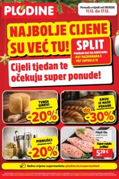 Plodine katalog Split