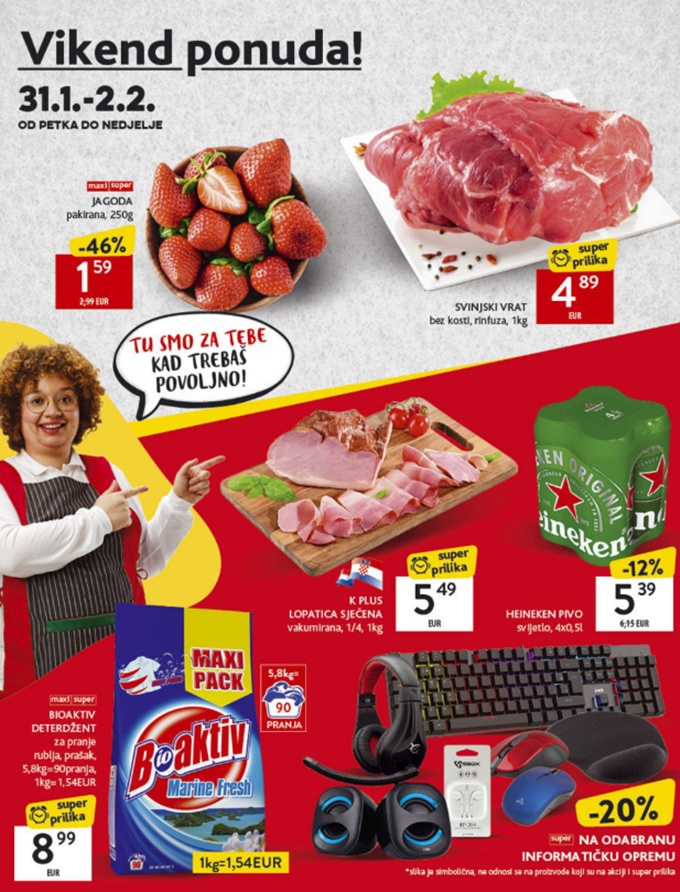 Konzum vikend akcija