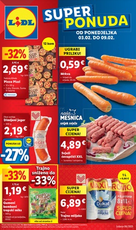 Lidl katalog prehrana