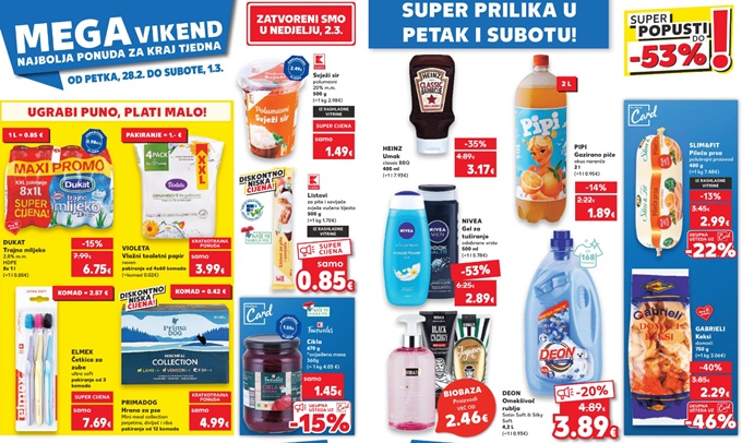 Kaufland vikend akcija