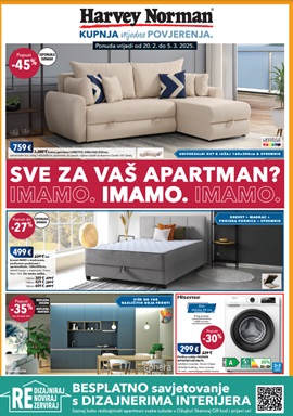 Harvey Norman katalog Sve za vaš apartman