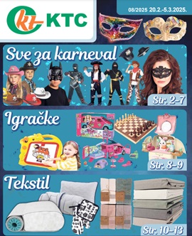 KTC katalog Igračke i tekstil