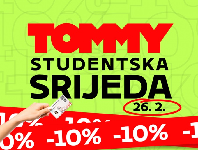 Tommy akcija Studentska srijeda