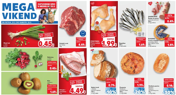 Kaufland vikend akcija