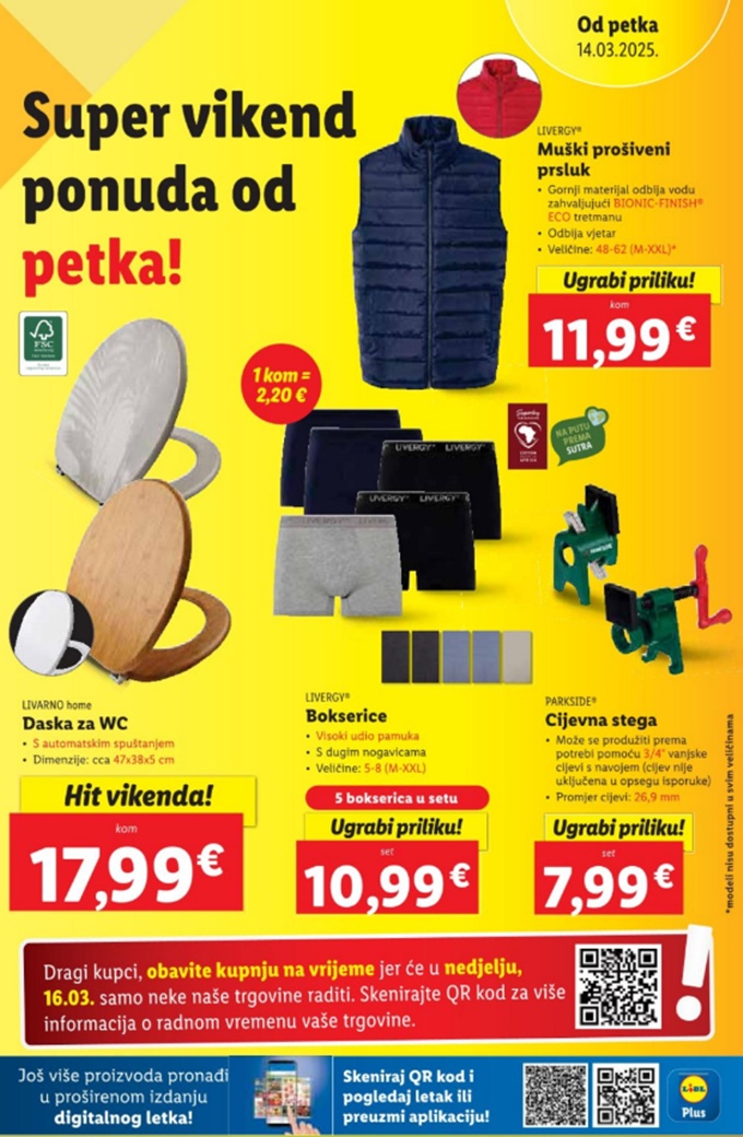 Lidl vikend akcija