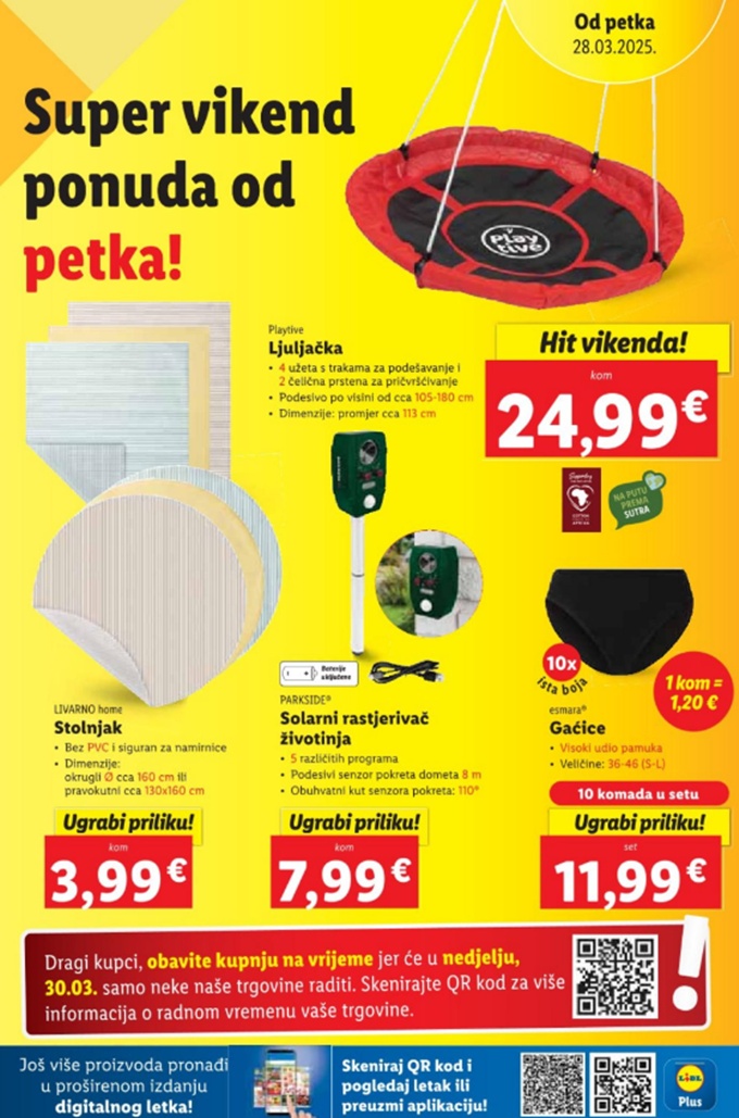 Lidl vikend akcija