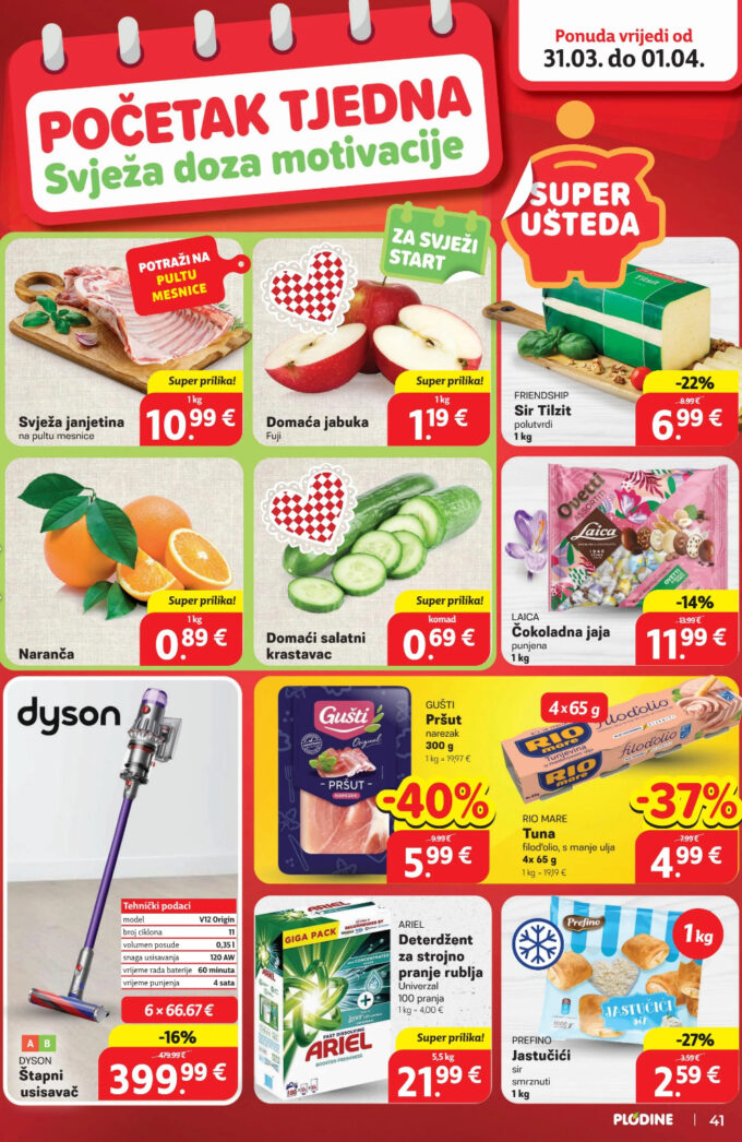 Plodine akcija za početak tjedna
